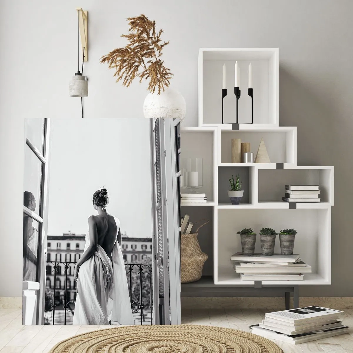 Quadro em vidro - Despertar dos sentidos - 70x100 cm