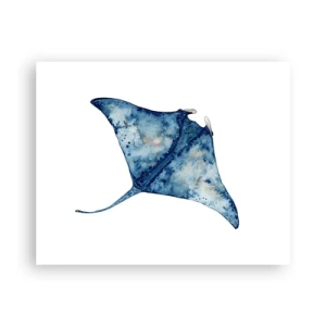 Pôster - A vida em azul - 50x40 cm