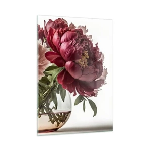 Quadro em vidro - Em plena floração de beleza - 50x70 cm