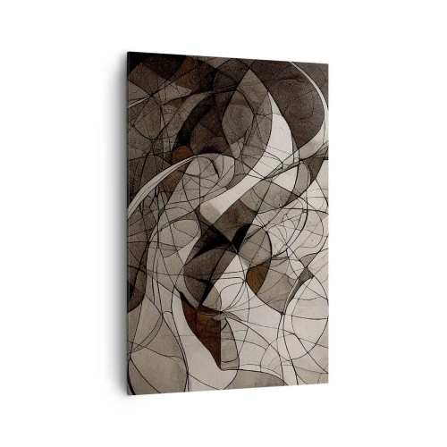 Quadro em tela - Circulação das cores da terra - 80x120 cm