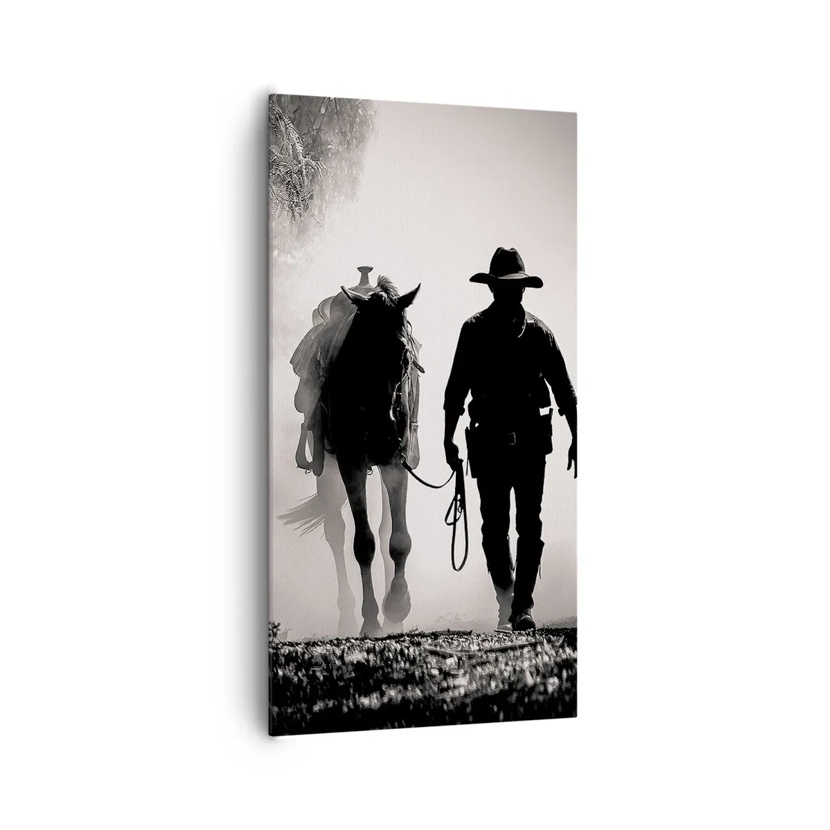 Quadro em tela - Manhã no Texas - 65x120 cm