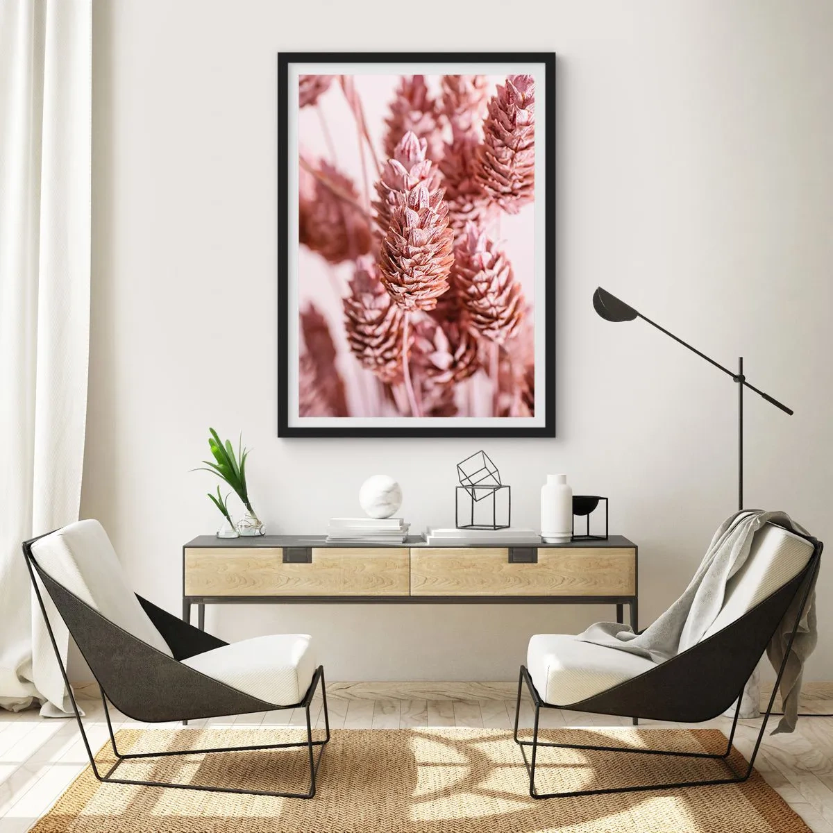 Pôster com moldura preta - Aparentemente discreto - 61x91 cm