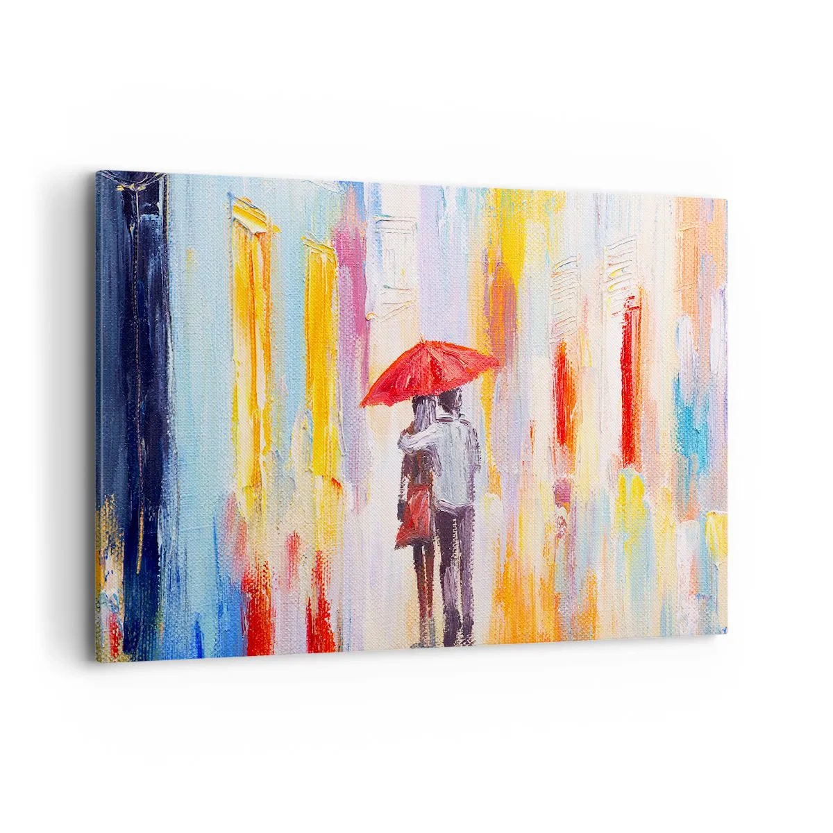 Quadro em tela - Que continue a chover - 120x80 cm