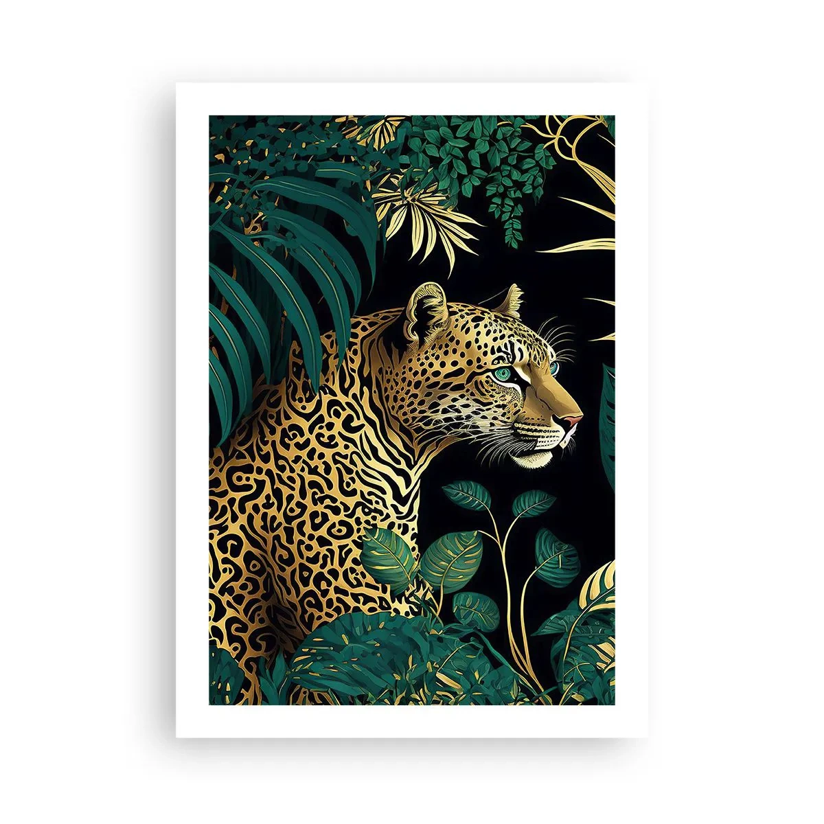 Pôster - Um anfitrião na selva - 50x70 cm