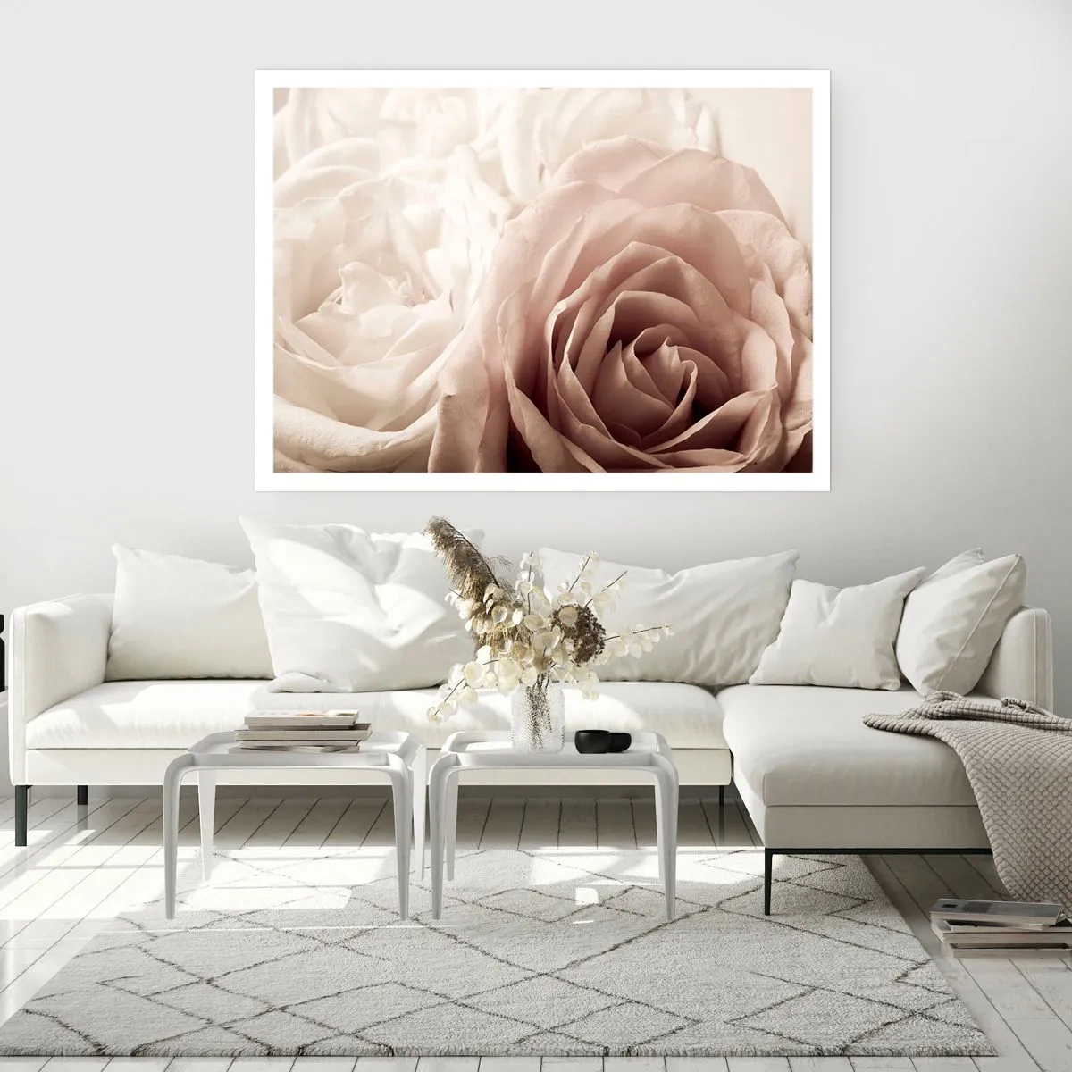 Pôster - No coração de uma rosa - 40x30 cm