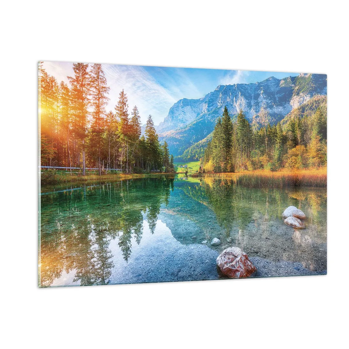 Quadro em vidro - A suavidade do outono - 120x80 cm