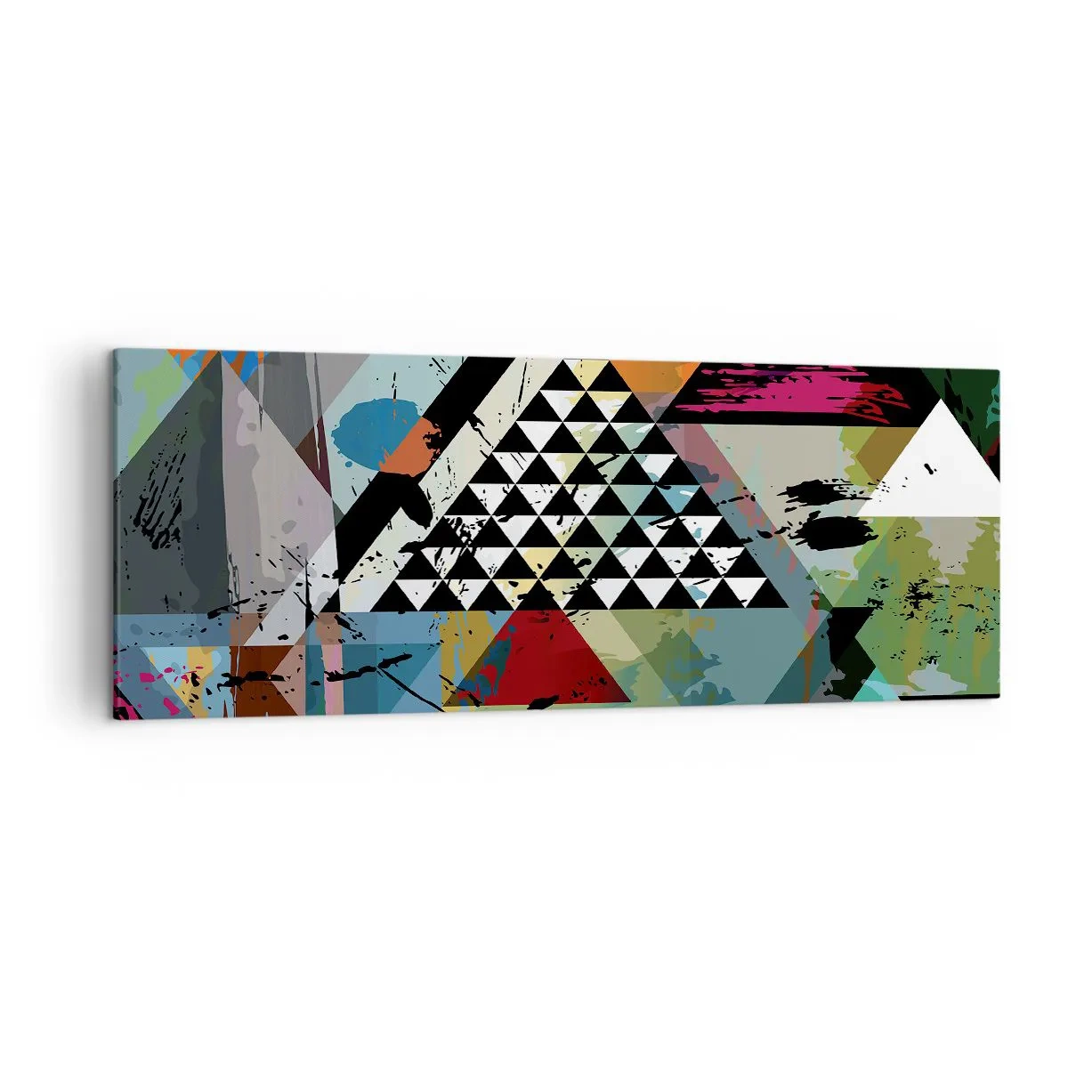Quadro em tela - Como é simples - 140x50 cm