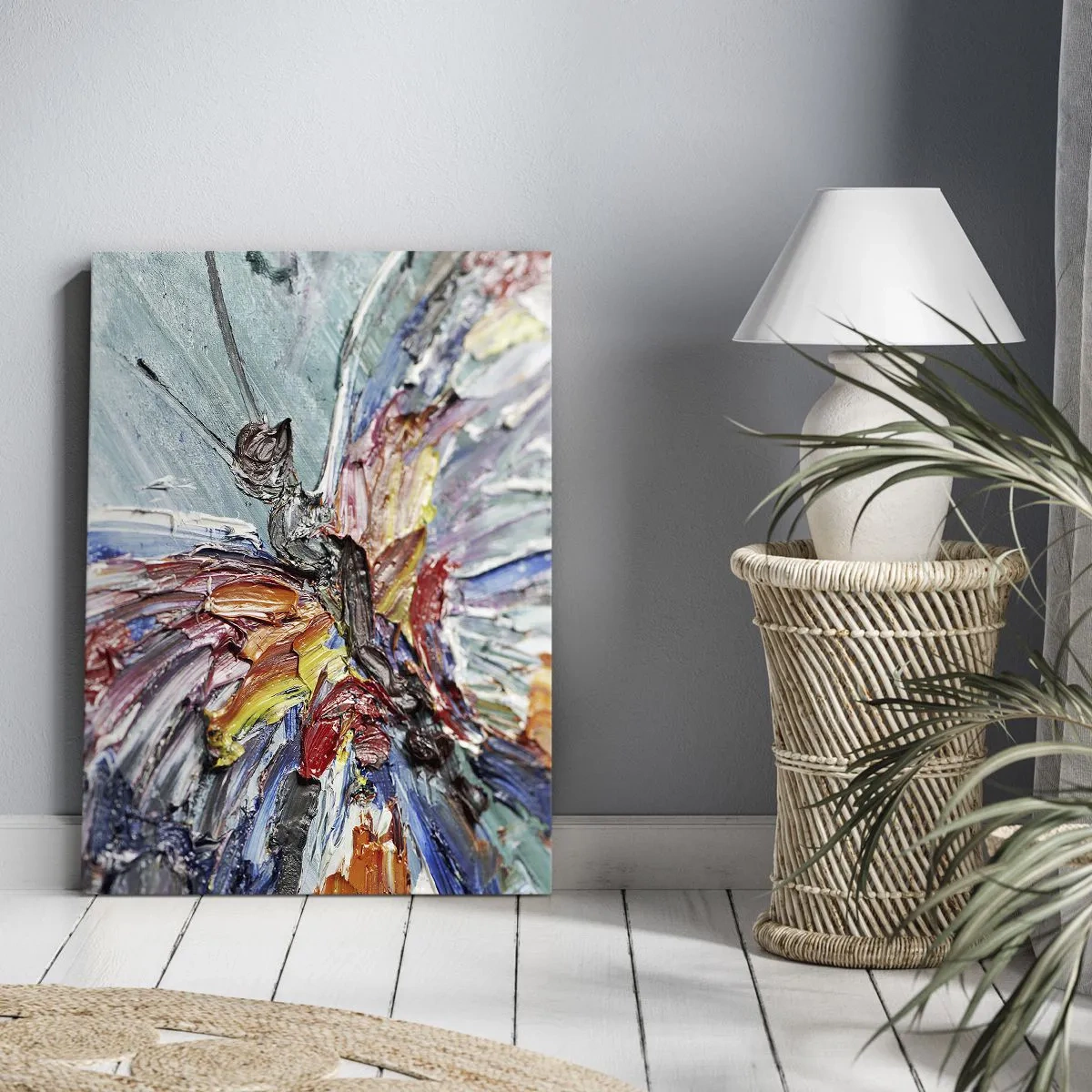 Quadro em tela - Pintado pela natureza - 80x120 cm