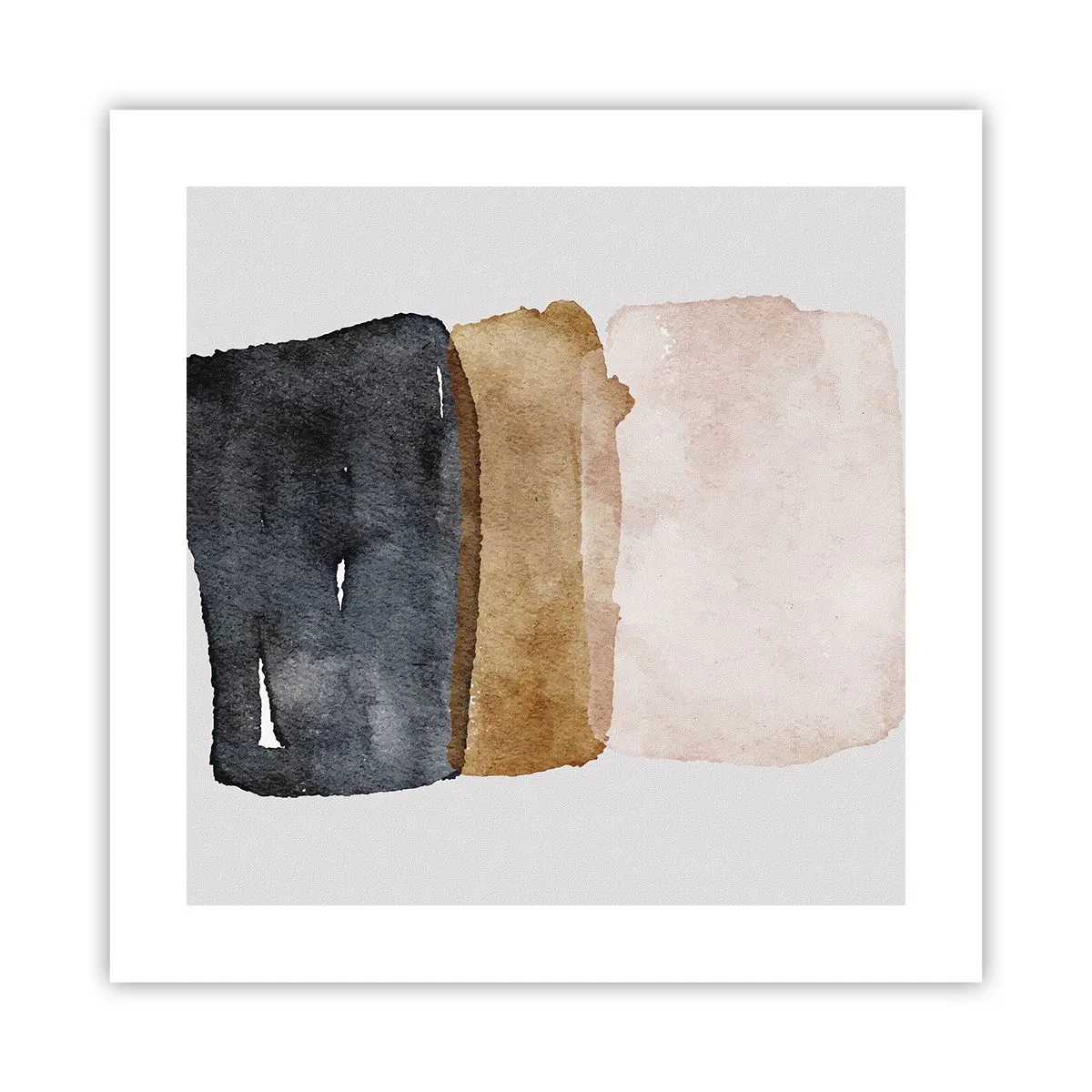 Pôster - Composição das cores da terra - 40x40 cm