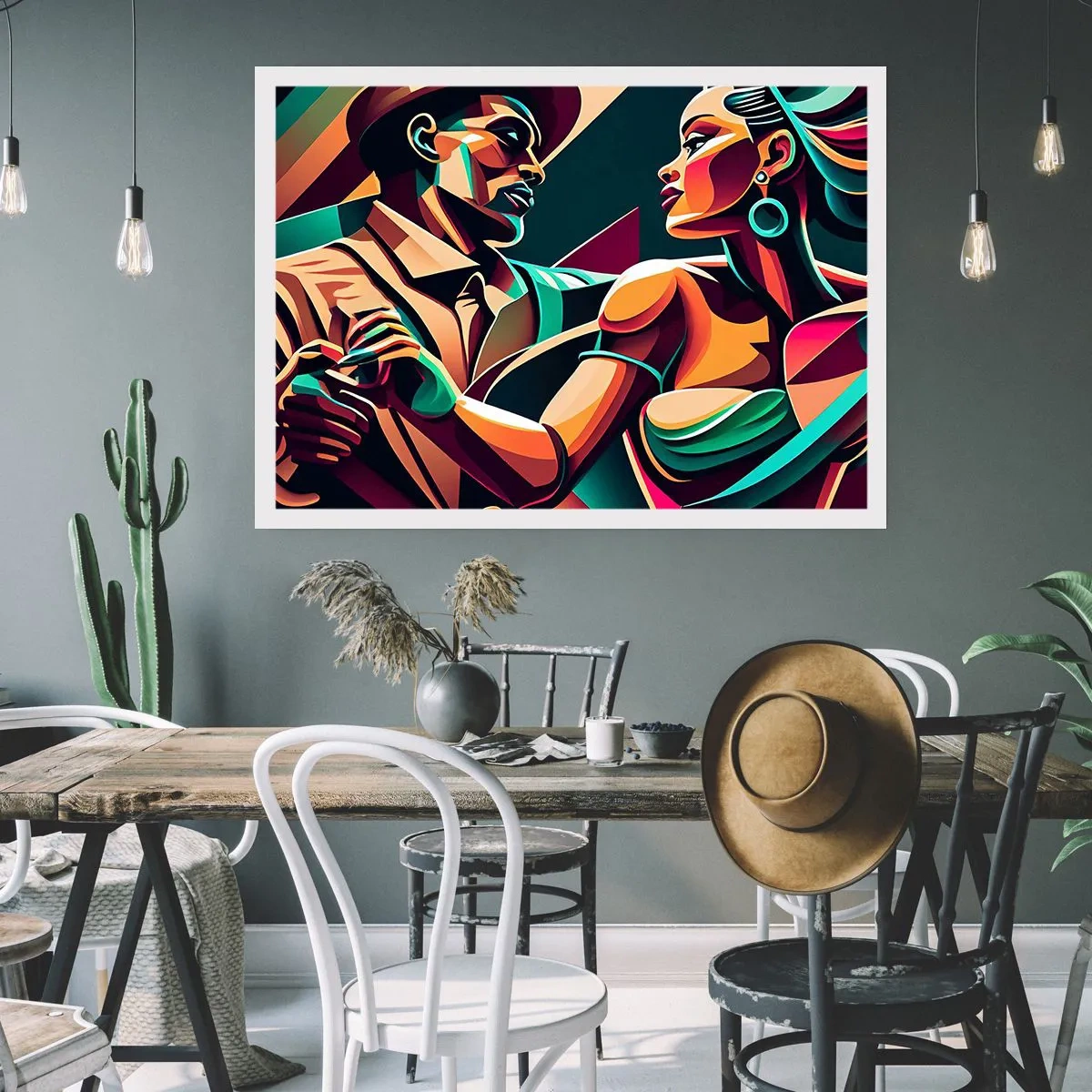 Pôster - No ritmo do coração - 100x70 cm