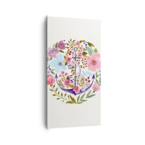 Quadro em tela - O bom sonho de um marinheiro - 65x120 cm