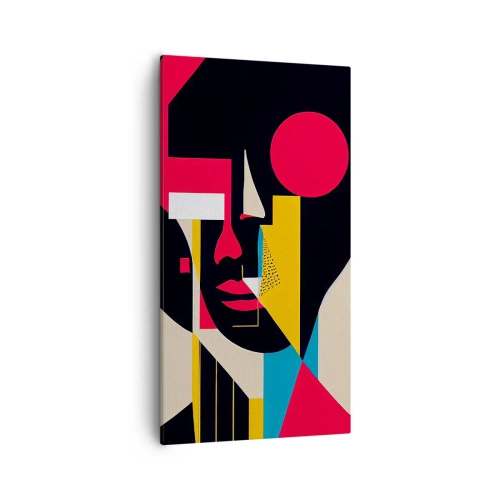 Quadro em tela - Seu mundo interior - 55x100 cm