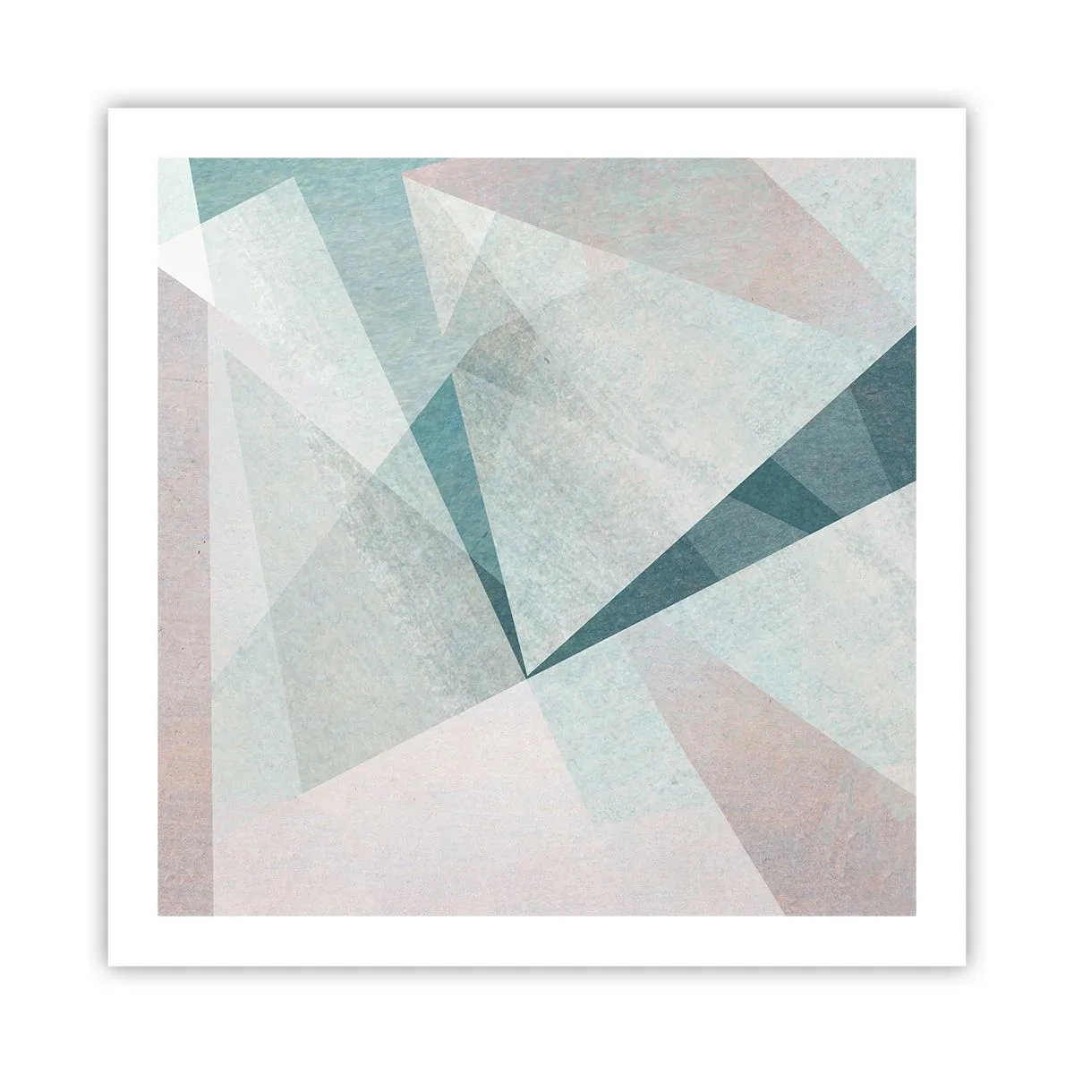 Pôster - Calmo, embora dinâmico - 60x60 cm