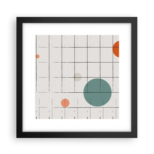 Pôster com moldura preta - Encurralado. Nós ou eles? - 30x30 cm
