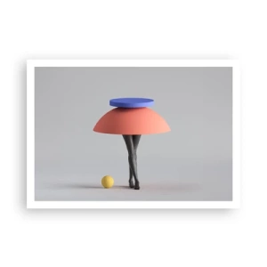 Pôster - Composição surrealista - 100x70 cm