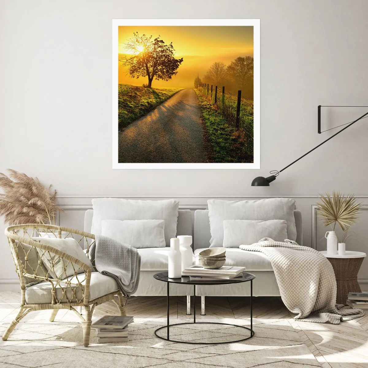 Pôster - Uma tarde agradável - 50x50 cm