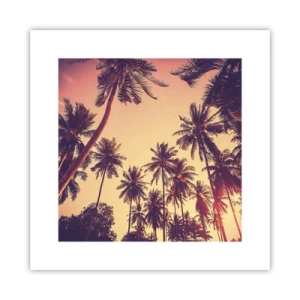 Pôster - Variação tropical - 30x30 cm