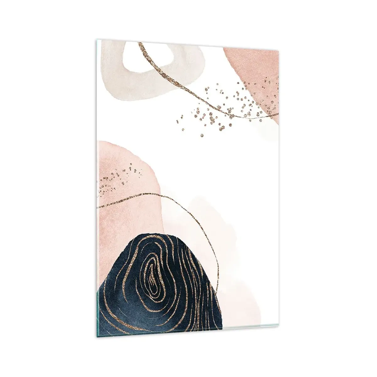 Quadro em vidro - Tudo flui - 80x120 cm