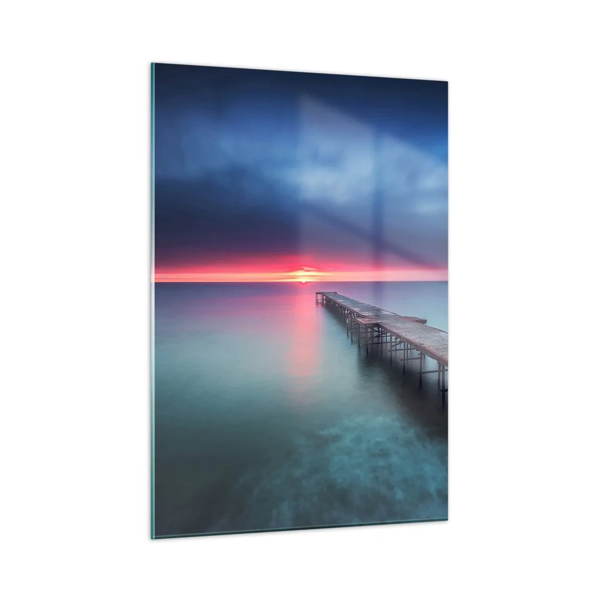 Quadro em vidro - Entre o céu e a terra - 50x70 cm