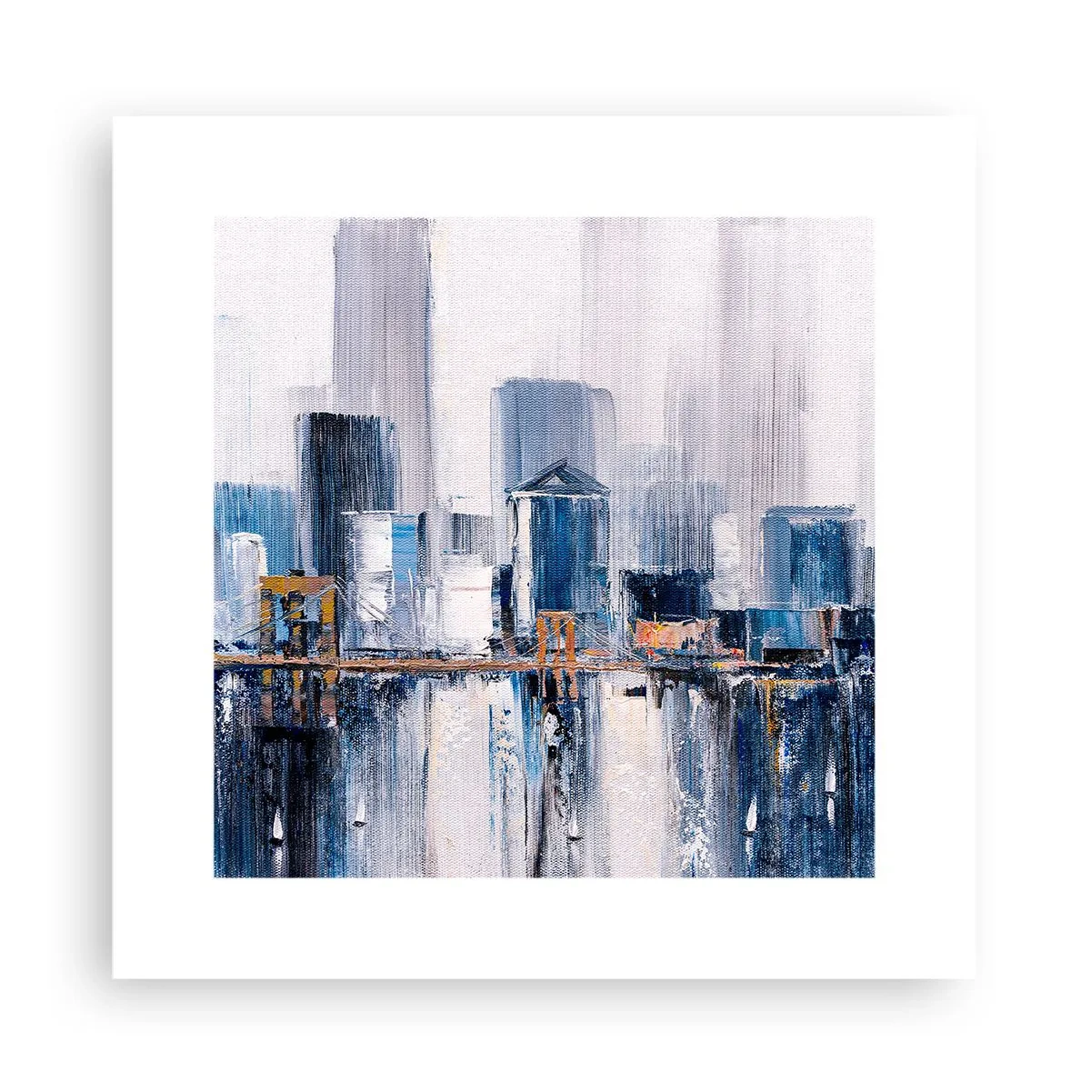 Pôster - Impressão de Nova York - 30x30 cm
