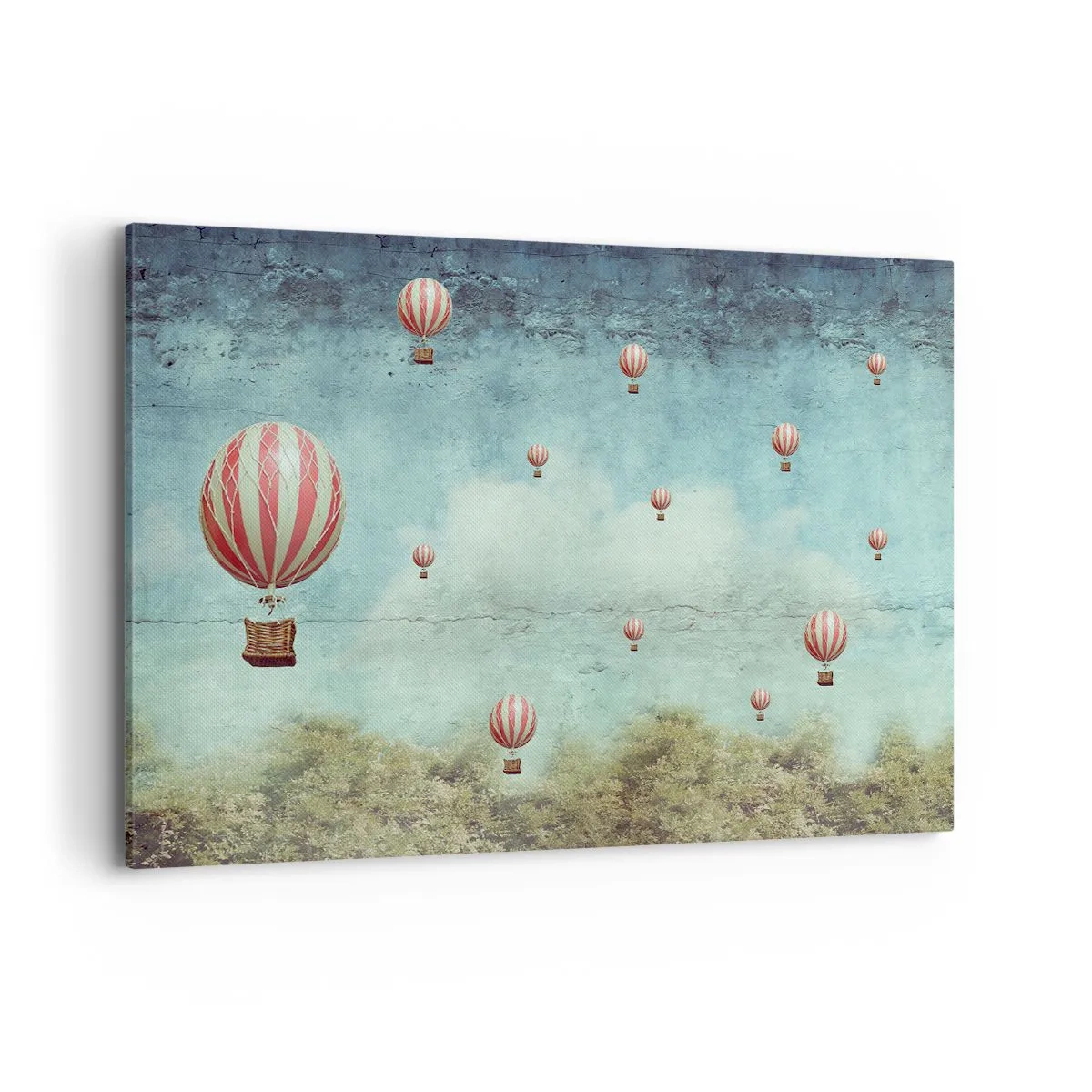 Quadro em tela - Livres da azáfama da vida - 120x80 cm