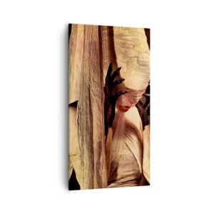 Quadro em tela - Entre o bem e o mal - 55x100 cm