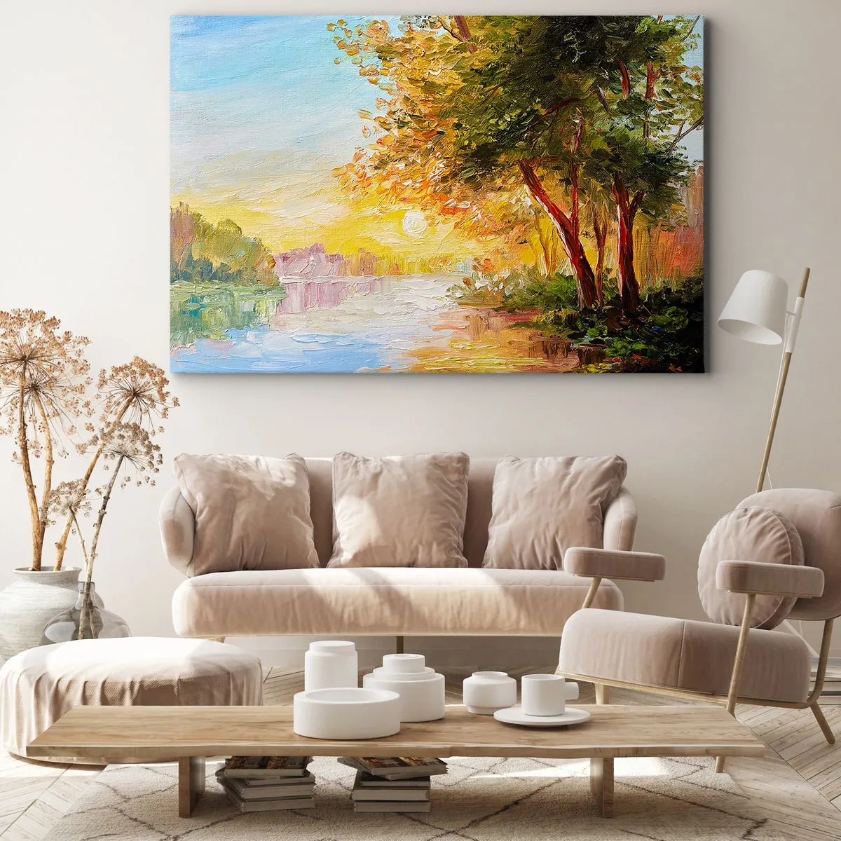 Quadro em tela - Et in Arcadia ego - 120x80 cm