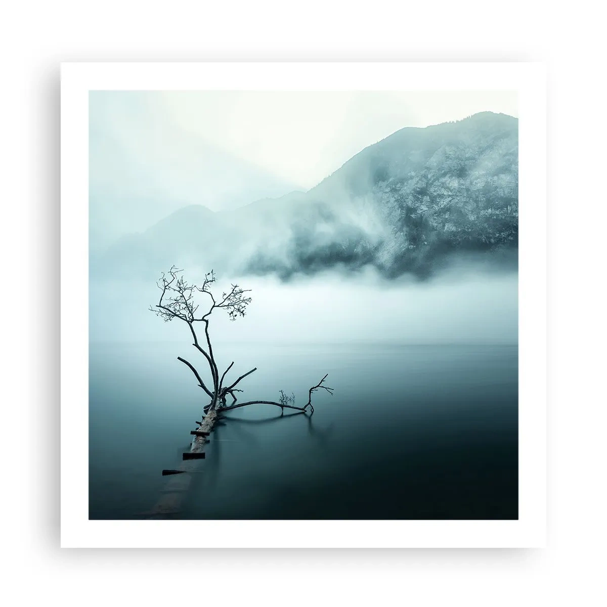Pôster - Da água e da neblina - 60x60 cm