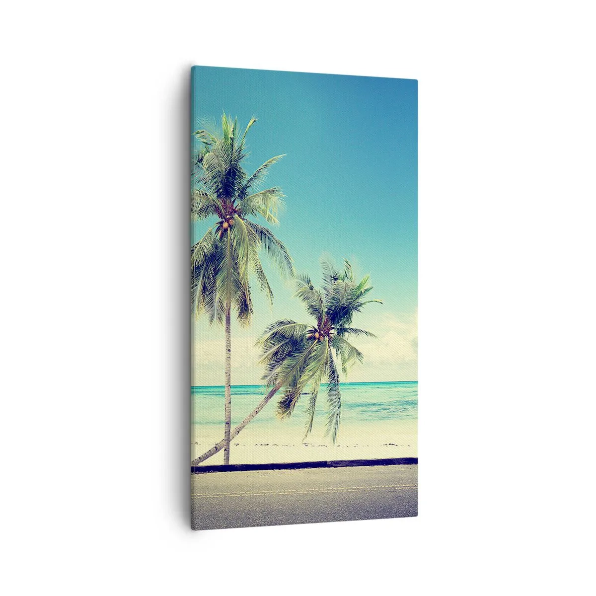 Quadro em tela - Está na hora das férias - 55x100 cm