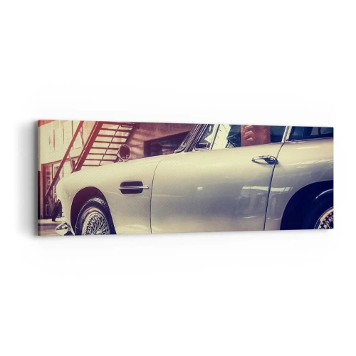 Quadro em tela - Os clássicos não envelhecem - 90x30 cm