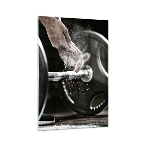 Quadro em vidro - Desafio aceite! - 70x100 cm