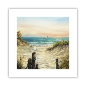 Pôster - Refúgio sem vento - 30x30 cm