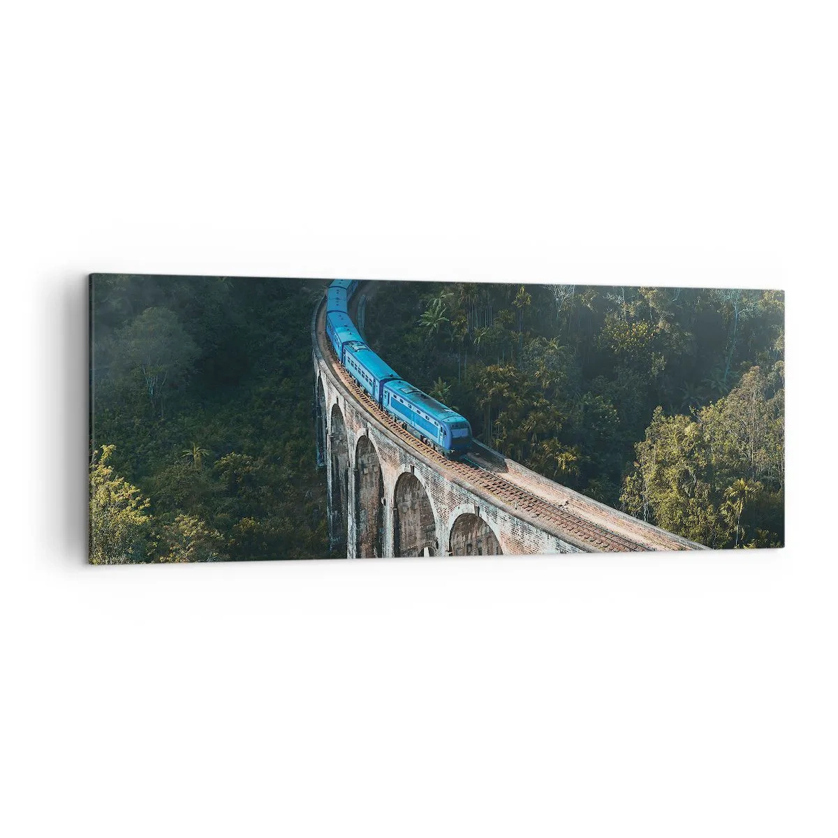 Quadro em tela - Comboio para a natureza - 140x50 cm