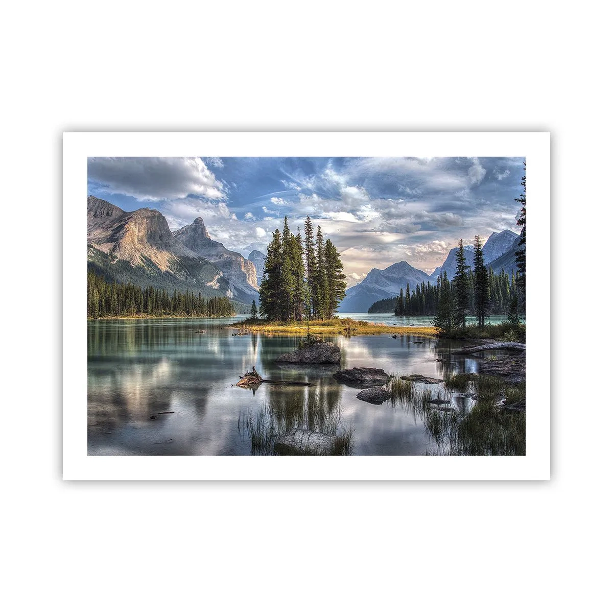 Pôster - Por águas grandes e límpidas… - 70x50 cm