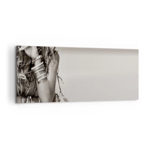Quadro em tela - Como uma menina - 100x40 cm