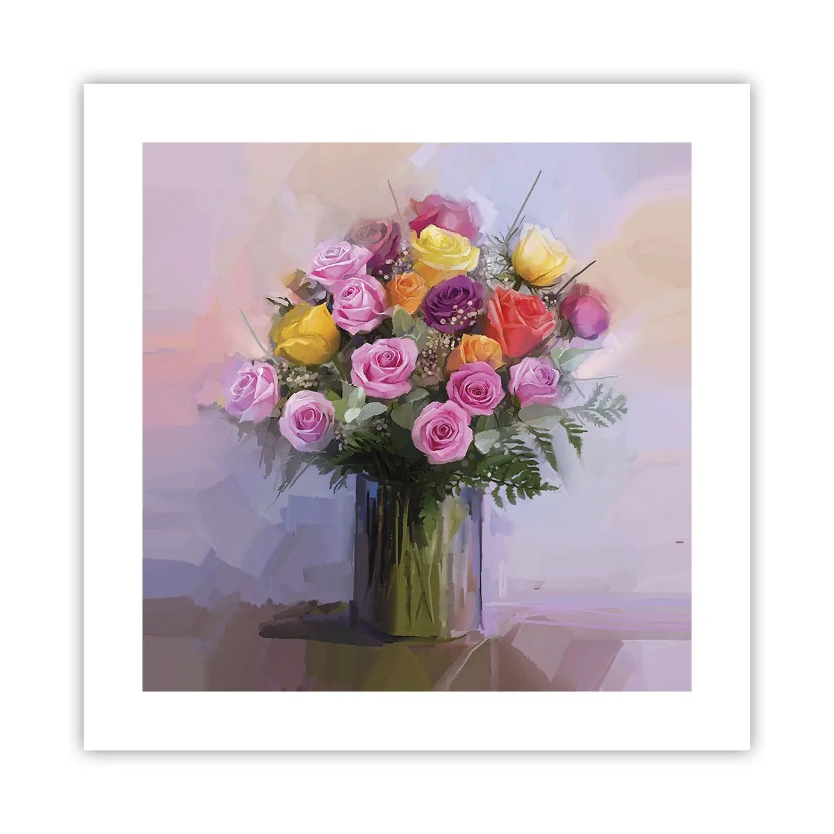 Pôster - Beleza retida - 40x40 cm