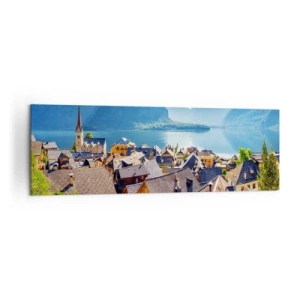 Quadro em tela - Não poderia ser mais pitoresco - 160x50 cm