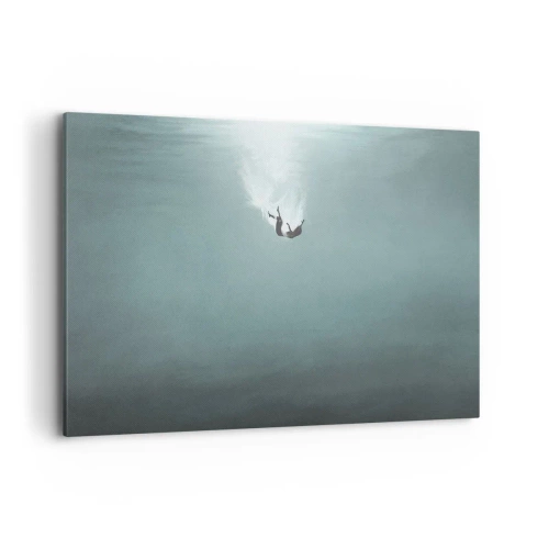 Quadro em tela - Nos braços do oceano - 120x80 cm