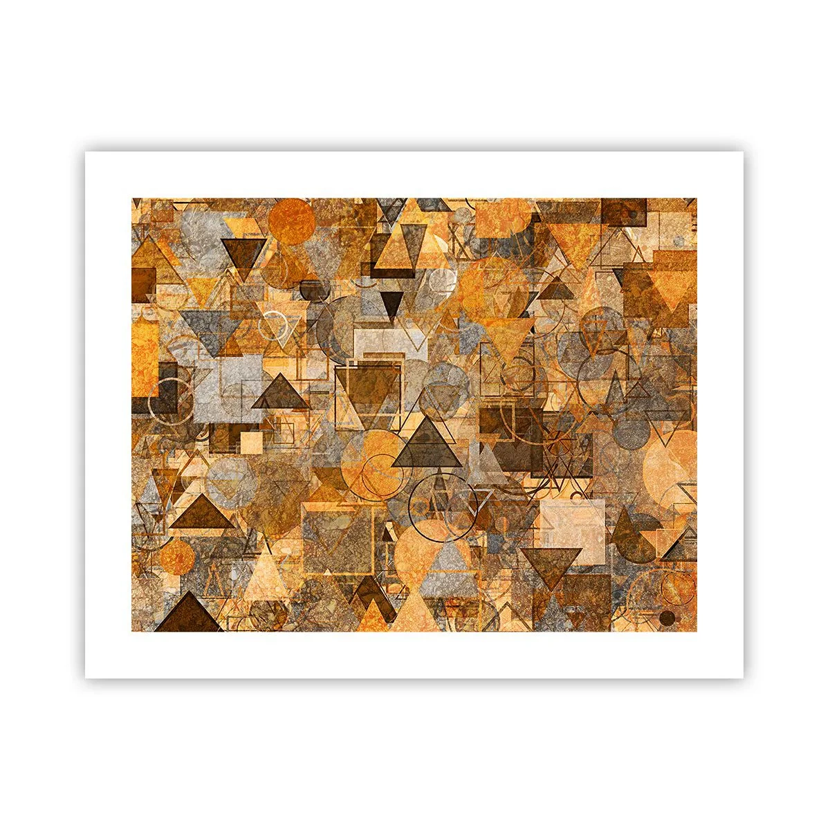 Pôster - O mundo em forma - 50x40 cm