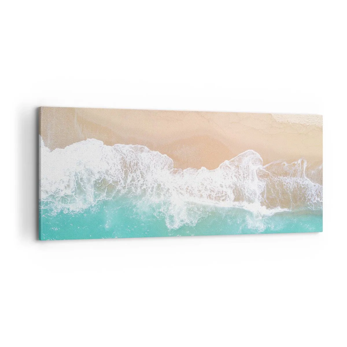 Quadro em tela - Toque carinhoso - 100x40 cm
