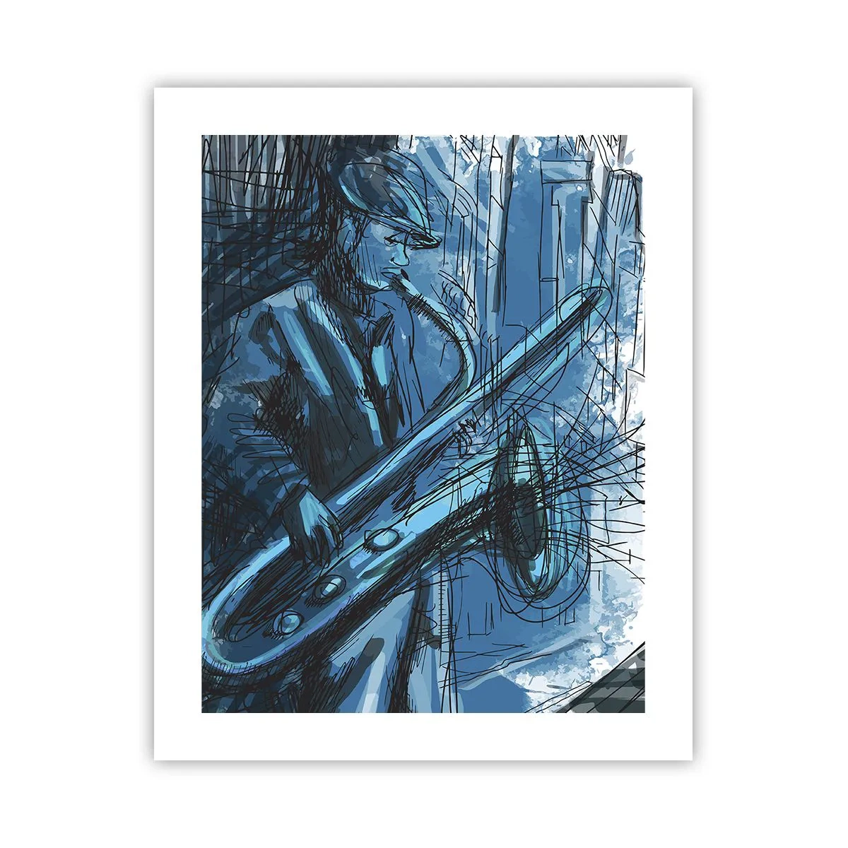 Pôster - Rapsódia Urbana - 40x50 cm