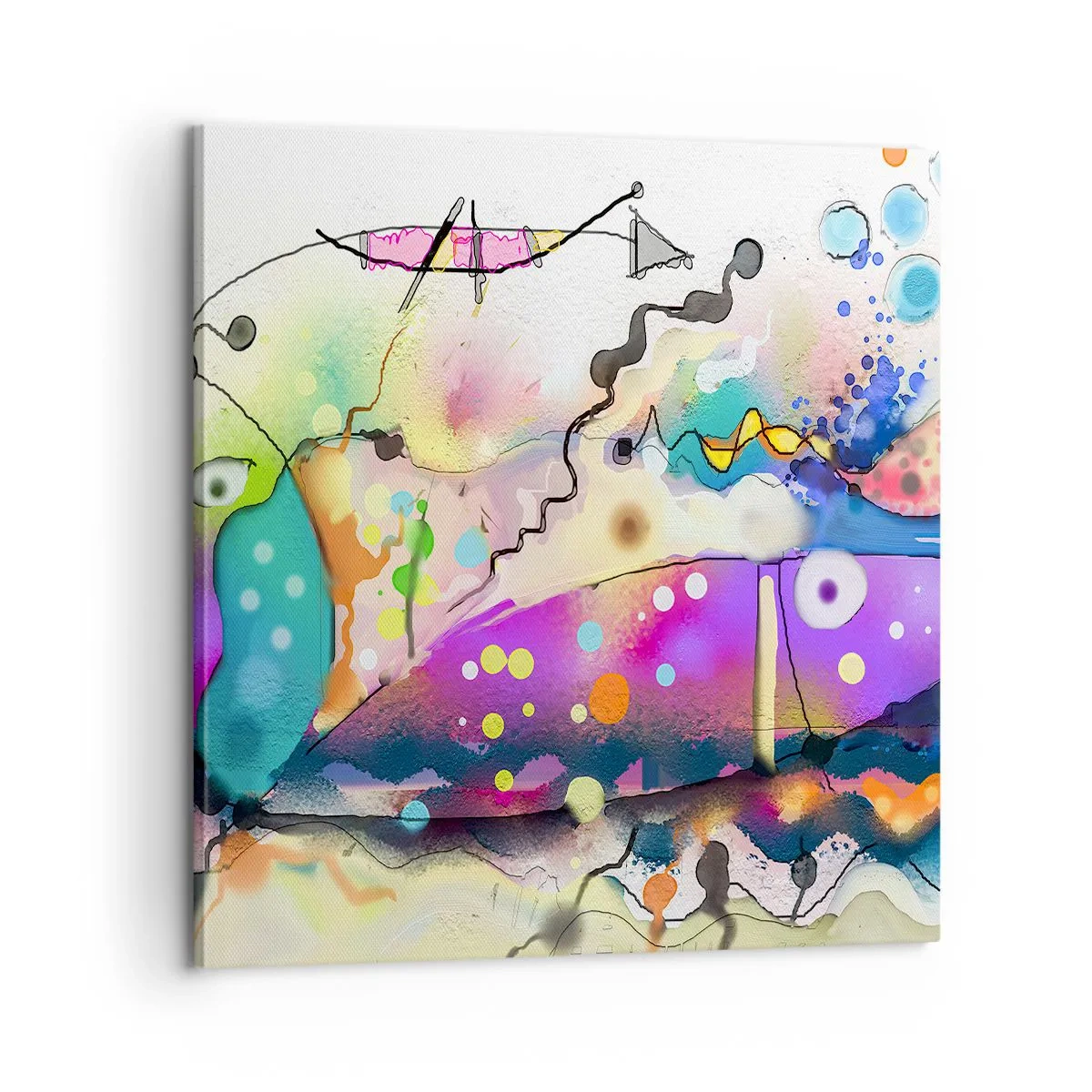 Quadro em tela - Sem palavras! - 60x60 cm