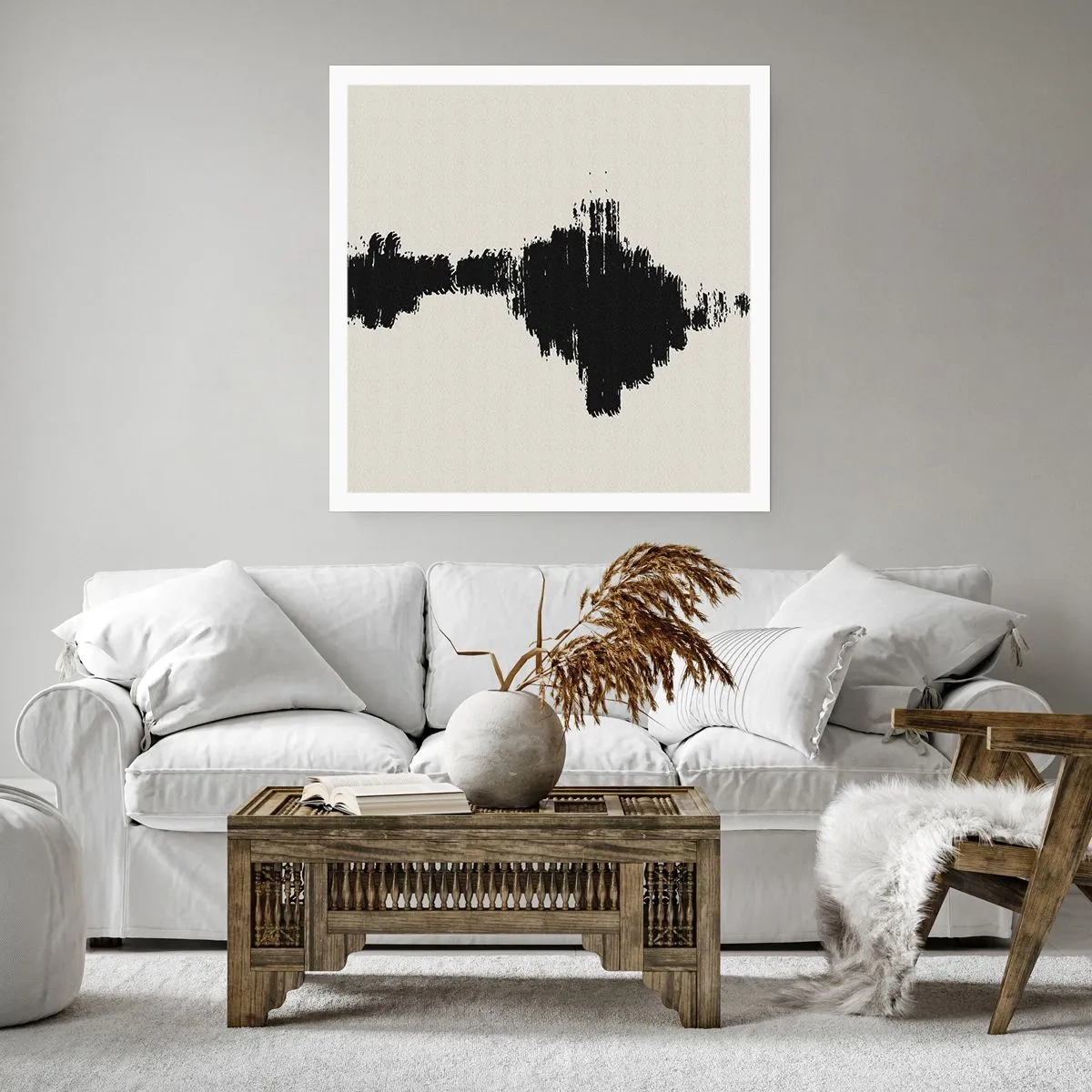 Pôster - Vibrações da imaginação - 60x60 cm