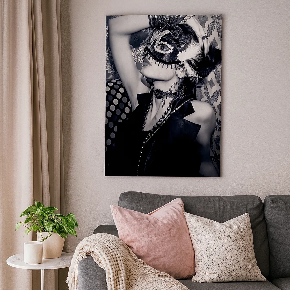 Quadro em tela - Decorações, ornamentos, desenhos... - 50x70 cm