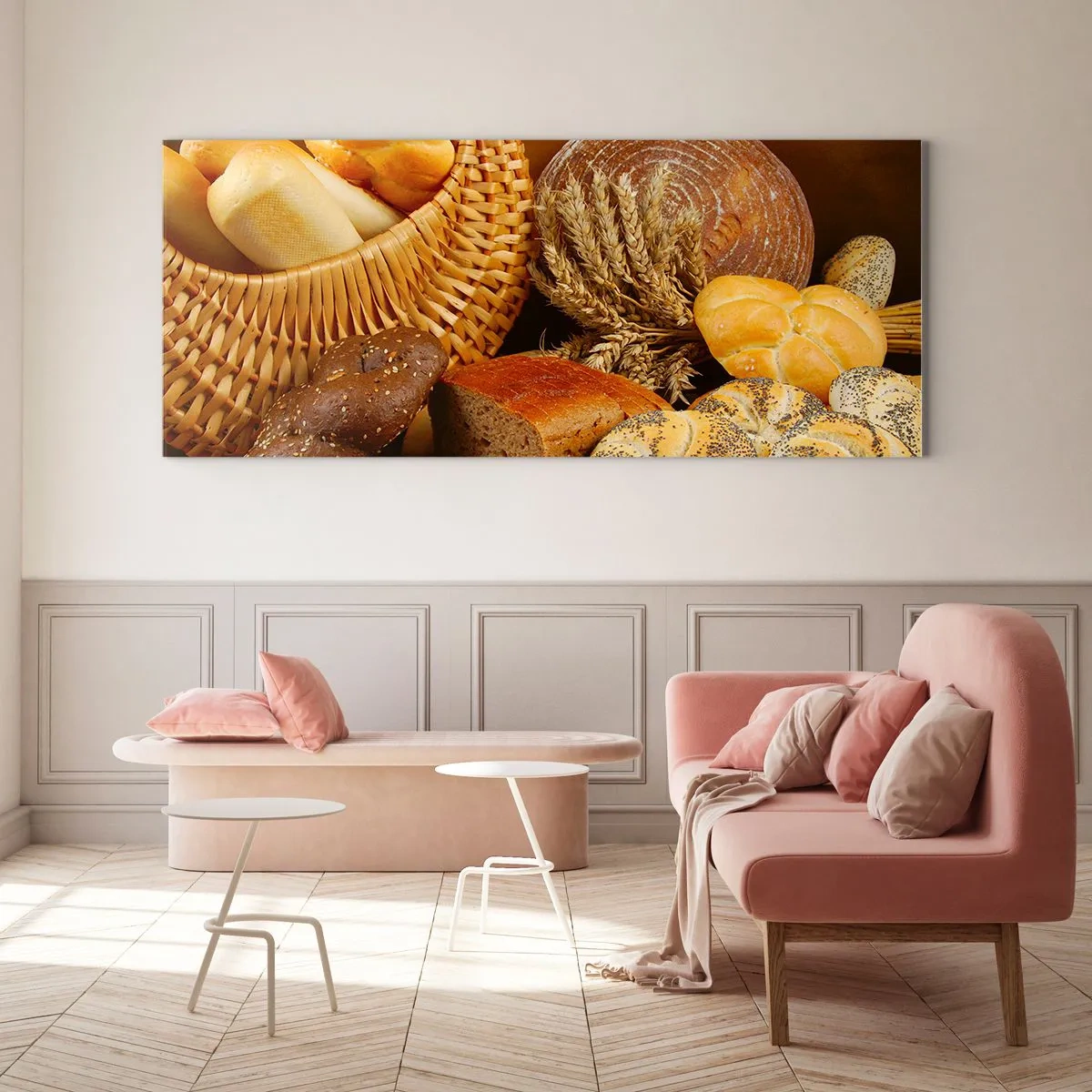 Quadro em vidro - Safamo-nos novamente - 90x30 cm