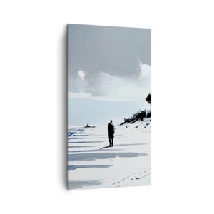 Quadro em tela - Sozinho - 45x80 cm