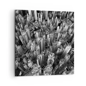 Quadro em tela - Ainda mais alto e mais alto - 50x50 cm