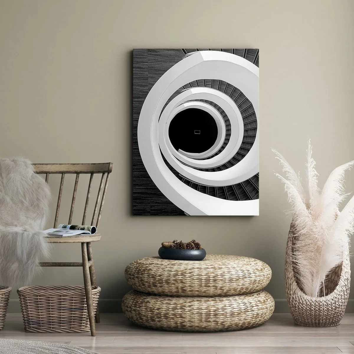 Quadro em tela - Ao âmago - 65x120 cm