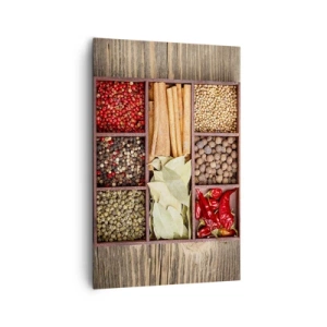 Quadro em tela - Ordem das formas, um ramo de aromas - 80x120 cm