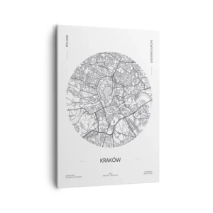 Quadro em tela - Anatomia de Cracóvia - 50x70 cm